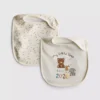 Set de 2 bavete cu imprimeu „Born in 2026”
