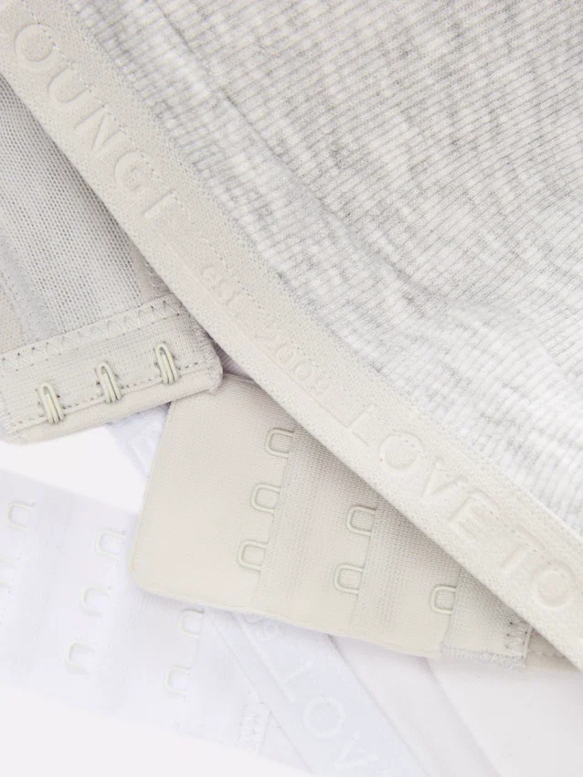 Set de 2 bralete din bumbac „Love to Lounge” Set de 2 bralete din bumbac „Love to Lounge”