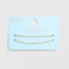 Set de 2 brățări impermeabile cu design mixt