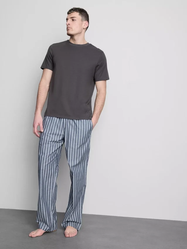 Set de 2 cămăși cu guler rotund Set de 2 cămăși cu guler rotund