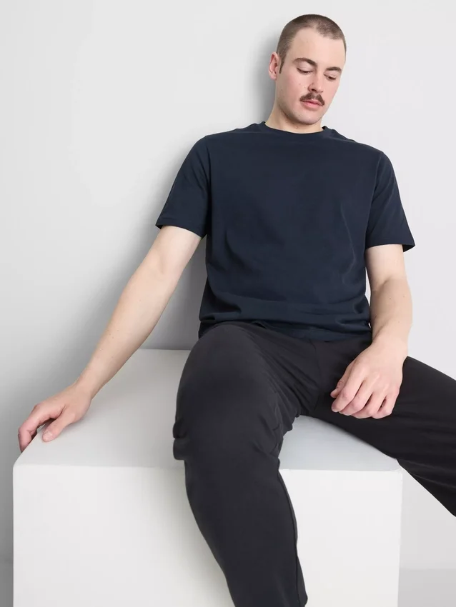 Set de 2 cămăși cu guler rotund Set de 2 cămăși cu guler rotund