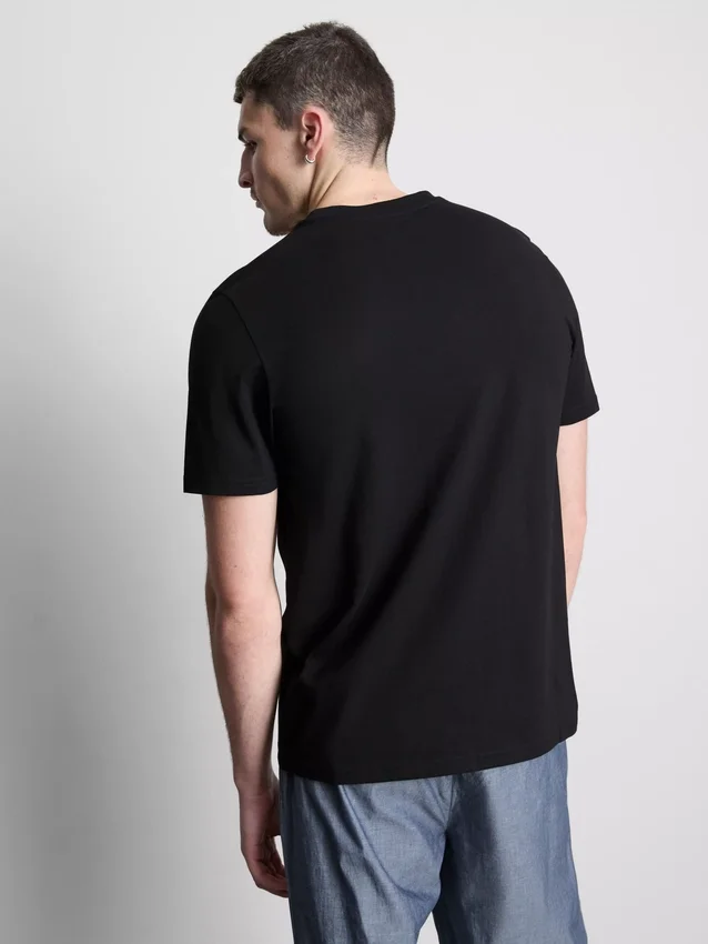 Set de 2 cămăși cu guler rotund Set de 2 cămăși cu guler rotund