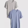 Set de 2 cămăși cu textură nervurată Set de 2 cămăși cu textură nervurată