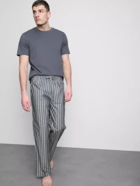Set de 2 pantaloni de pijama din poplin