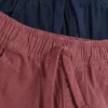 Set de 2 pantaloni din țesătură diagonală