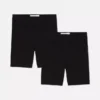 Set de 2 pantaloni scurți de ciclism elastici