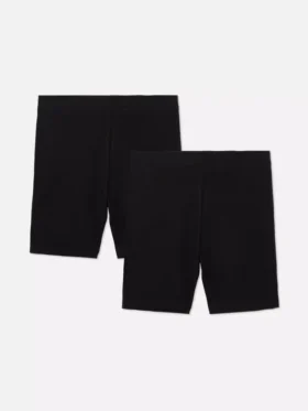 Set de 2 pantaloni scurți de ciclism elastici