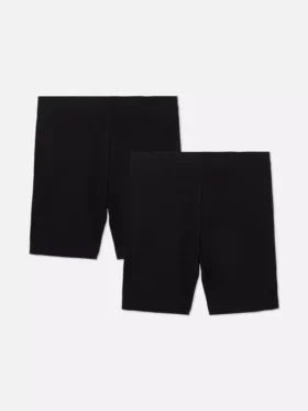 Set de 2 pantaloni scurți de ciclism elastici