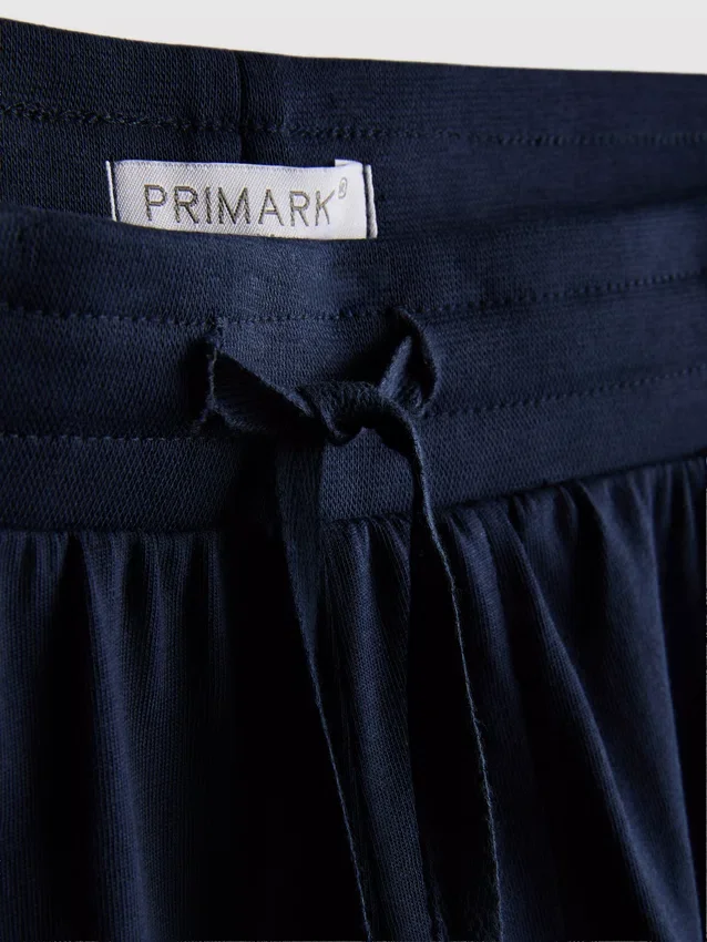 Set de 2 pantaloni scurți de pijamale cu șnur Set de 2 pantaloni scurți de pijamale cu șnur