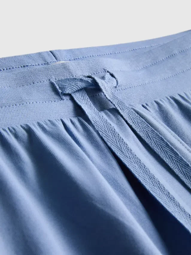 Set de 2 pantaloni scurți de pijamale cu șnur Set de 2 pantaloni scurți de pijamale cu șnur