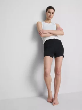 Set de 2 pantaloni scurți de yoga cu talie înaltă