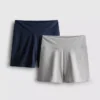 Set de 2 pantaloni scurți de yoga cu talie înaltă Set de 2 pantaloni scurți de yoga cu talie înaltă