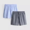 Set de 2 pantaloni scurți țesuți Set de 2 pantaloni scurți țesuți