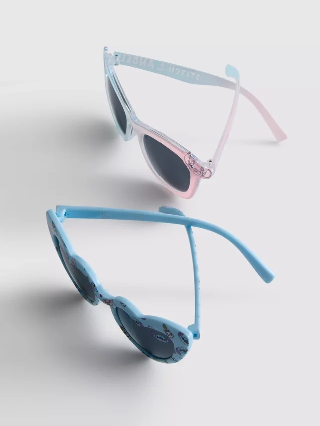 Set de 2 perechi de ochelari de soare cu personajul Stitch de la Disney Set de 2 perechi de ochelari de soare cu personajul Stitch de la Disney