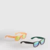 Set de 2 perechi de ochelari de soare cu rame pătrate