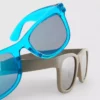Set de 2 perechi de ochelari de soare cu rame pătrate