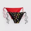 Set de 2 slipuri de bikini cu legături laterale, imprimate Set de 2 slipuri de bikini cu legături laterale, imprimate