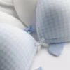 Set de 2 sutiene fără sârmă, cu conținut ridicat de bumbac