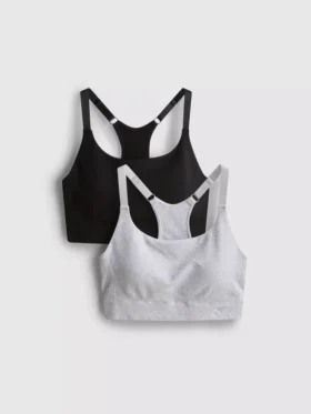 Set de 2 sutiene sportive fără cusături