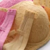 Set de 2 sutiene tip cămășă din plasă cu imprimeu floral A-D Set de 2 sutiene tip cămășă din plasă cu imprimeu floral A-D