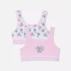 Set de 2 topuri scurte fără cusături cu Stitch și Angel de la Disney Set de 2 topuri scurte fără cusături cu Stitch și Angel de la Disney