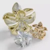Set de 3 agrafe cu flori