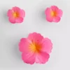 Set de 3 agrafe de păr cu flori