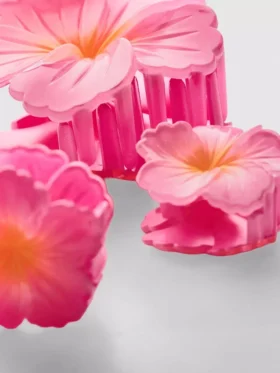 Set de 3 agrafe de păr cu flori