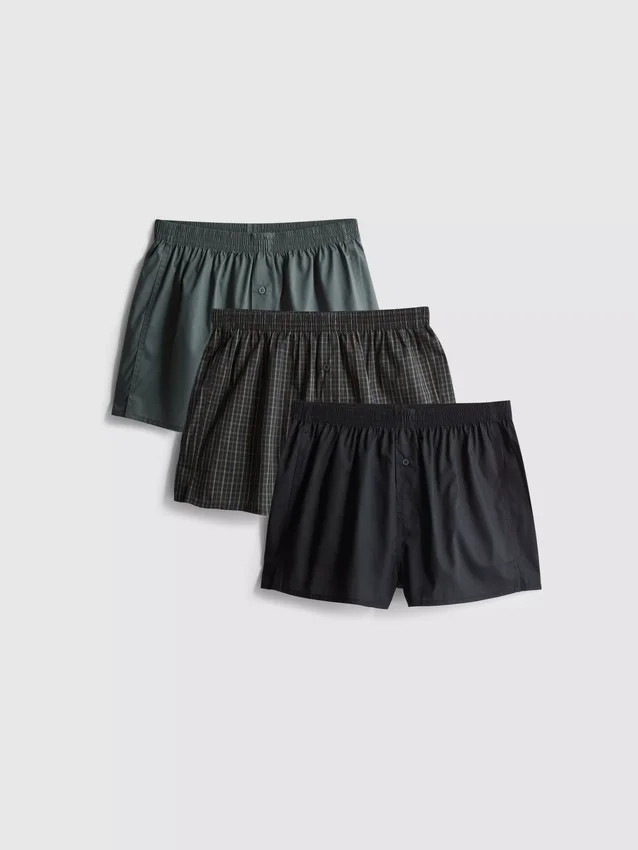 Set de 3 boxeri țesuți Set de 3 boxeri țesuți