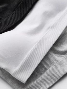 Set de 3 bralete crop fără sârmă