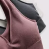 Set de 3 bralete fără cusături, cu decolteu în V