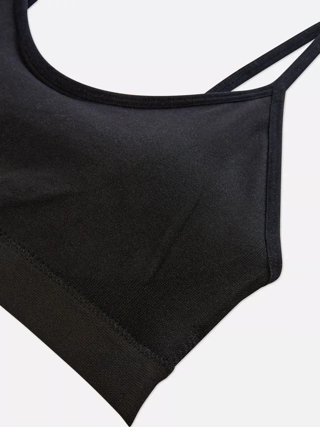 Set de 3 bralete fără sârmă, scurte, tip cami Set de 3 bralete fără sârmă, scurte, tip cami