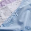 Set de 3 chiloți brazilieni cu conținut ridicat de bumbac Set de 3 chiloți brazilieni cu conținut ridicat de bumbac