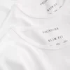 Set de 3 cămăși esențiale cu guler rotund Set de 3 cămăși esențiale cu guler rotund