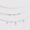 Set de 3 coliere cu pandantive asortate