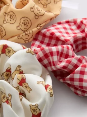 Set de 3 elasticuri de păr cu imprimeu Winnie the Pooh de la Disney