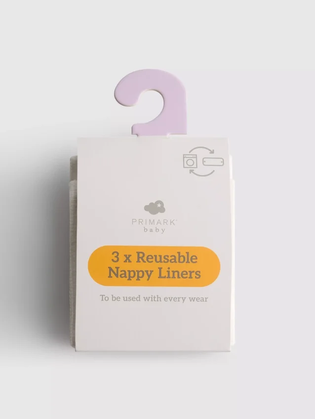 Set de 3 inserții reutilizabile pentru scutece Set de 3 inserții reutilizabile pentru scutece