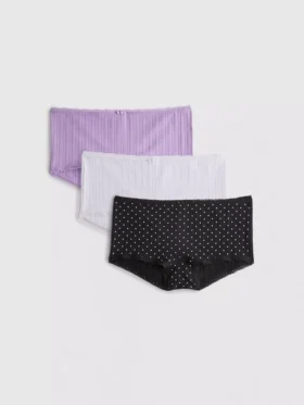 Set de 3 mini-șorturi fără cusături