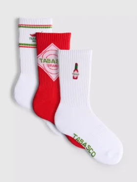 Set de 3 șosete Tabasco