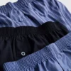 Set de 3 pantaloni scurți cu închidere cu nasturi Set de 3 pantaloni scurți cu închidere cu nasturi