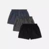 Set de 3 pantaloni scurți țesuți Set de 3 pantaloni scurți țesuți