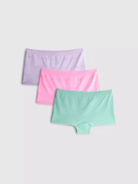 Set de 3 pantaloni scurți fără cusături „Love to Lounge”