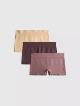 Set de 3 pantaloni scurți fără cusături pentru băieți