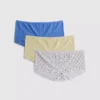 Set de 3 pantaloni scurți mini tip „pointelle” pentru băieți Set de 3 pantaloni scurți mini tip „pointelle” pentru băieți