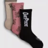 Set de 3 perechi de Șosete dintr-o singură bucată, cu nervuri Set de 3 perechi de Șosete dintr-o singură bucată, cu nervuri