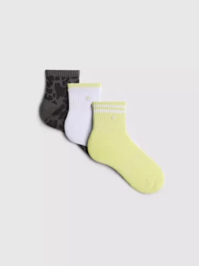 Set de 3 perechi de Șosete scurte de sport