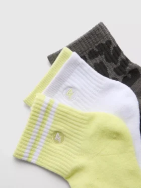Set de 3 perechi de Șosete scurte de sport