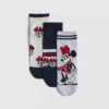 Set de 3 perechi de Șosete scurte Minnie Mouse de la Disney Set de 3 perechi de Șosete scurte Minnie Mouse de la Disney