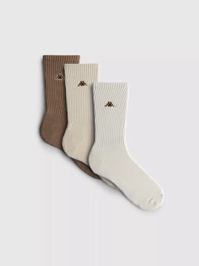 Set de 3 perechi de Șosete sportive Kappa x Primark Set de 3 perechi de Șosete sportive Kappa x Primark