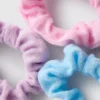 Set de 3 scrunchie din material frotir